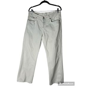 Lucky Brand Dungaree Classic Fit Jeans Size 12/31 in White Regular Length